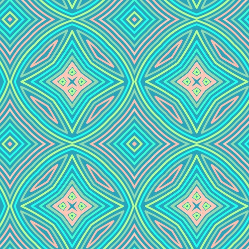 Blue ethnic pattern Royalty Free Vector Image - VectorStock