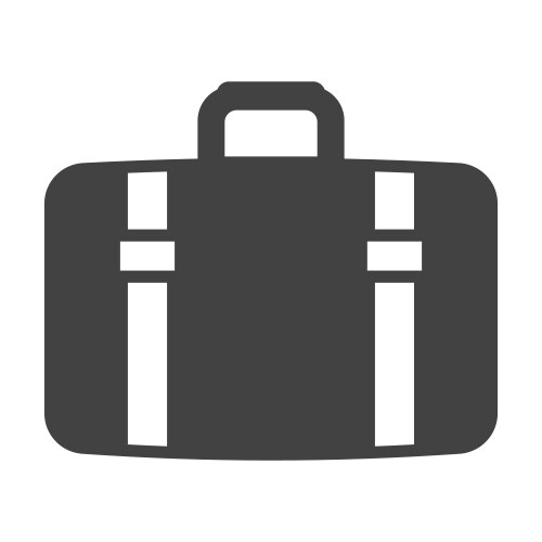 Baggage claim - travel icon Royalty Free Vector Image