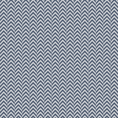 Blue herringbone decorative pattern background Vector Image