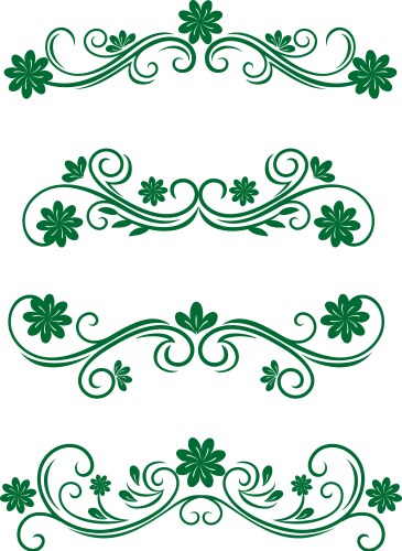 Floral frame in retro style Royalty Free Vector Image