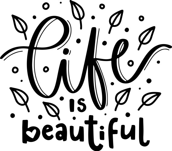 Typography motivational poster Royalty Free Vector Image