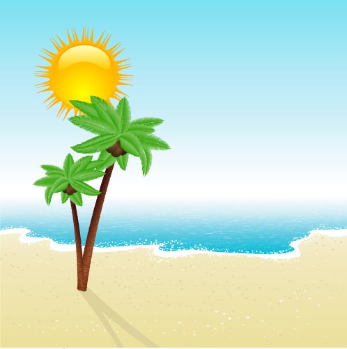 Beach party Royalty Free Vector Image - VectorStock