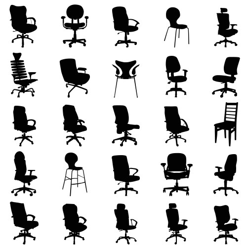 Modern chair Royalty Free Vector Image - VectorStock