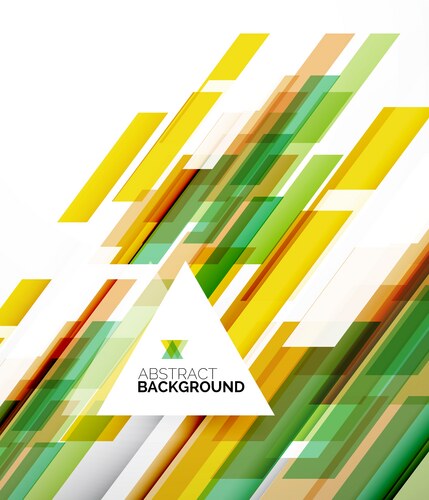 Abstract flyer template design background Vector Image