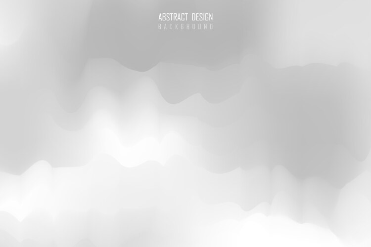 Abstract gray gradient minimal style design vector image