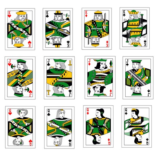 Cards set Vector Image