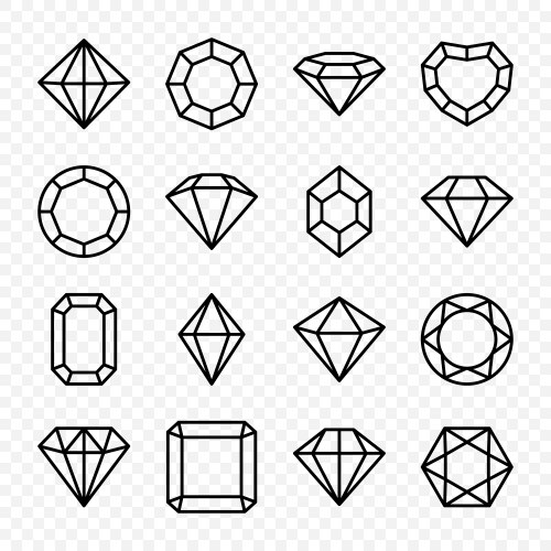 Rhinestones Vector Images (over 3,200)