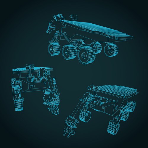 Mars Rover Concept Art