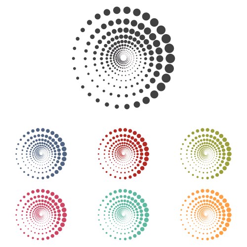 Abstract circles Royalty Free Vector Image - VectorStock