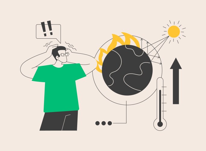 Global Warming Effects Vector Images Over 6 400