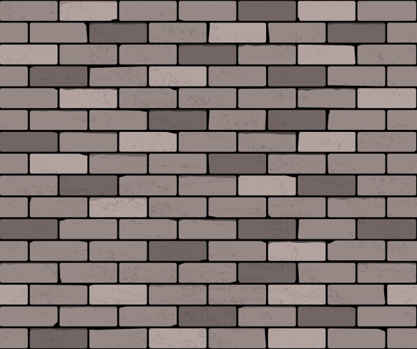 Seamless texture a cartoon brick wall Royalty Free Vector