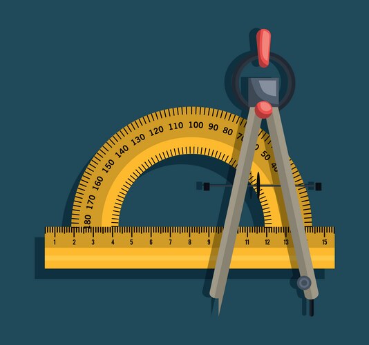 Architectural Tools & Measurement – Royalty-Free Vector | VectorStock