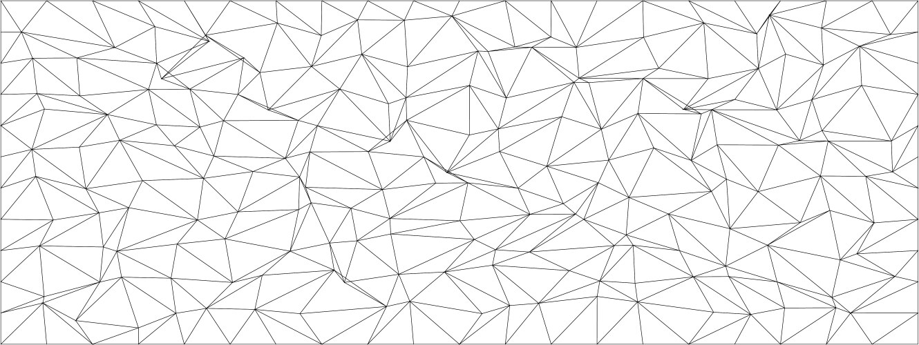 Abstract geometric pattern with chaotic line vector image