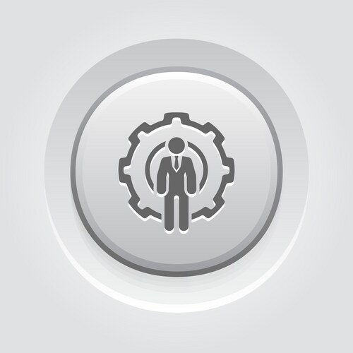 Global support icon flat design – Royalty-Free Vector | VectorStock