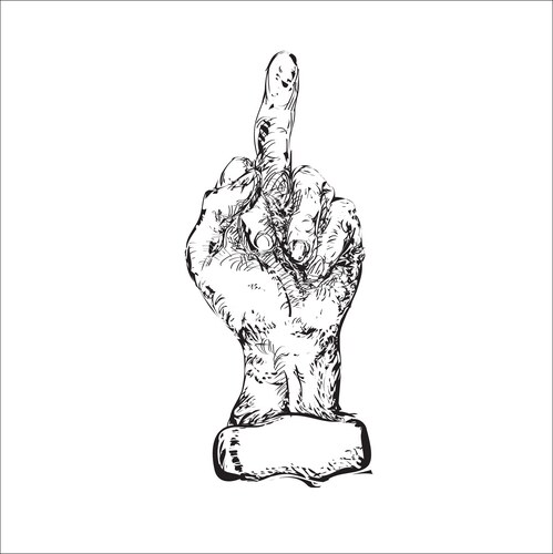 Obscene sign Vector Image