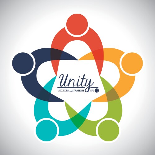 People unity Royalty Free Vector Image - VectorStock