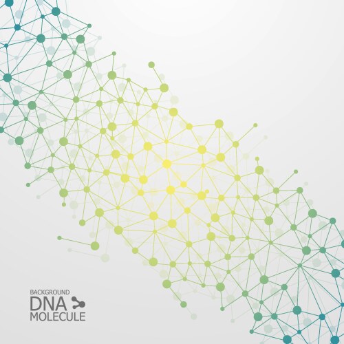 Molecules background eps 10 Royalty Free Vector Image