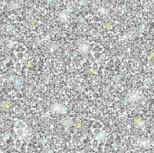 Silver glitter background - seamless texture Vector Image