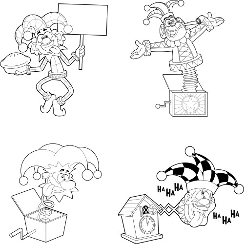 April Fools Vector Images within Cartoons (over 200)