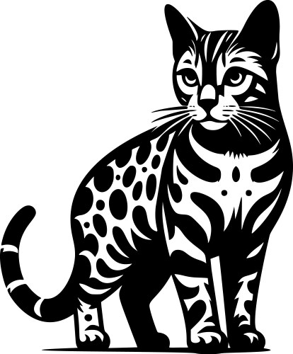 Stylized Cat Vector Images (over 5,400)