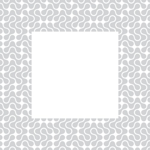 Template frame with pattern background Royalty Free Vector
