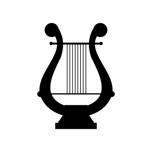Lyre Vector Images & Graphics for Commercial Use | VectorStock