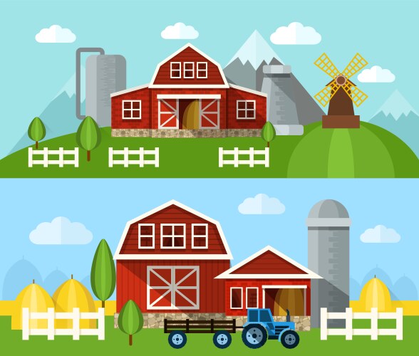Farm theme image 6 Royalty Free Vector Image - VectorStock