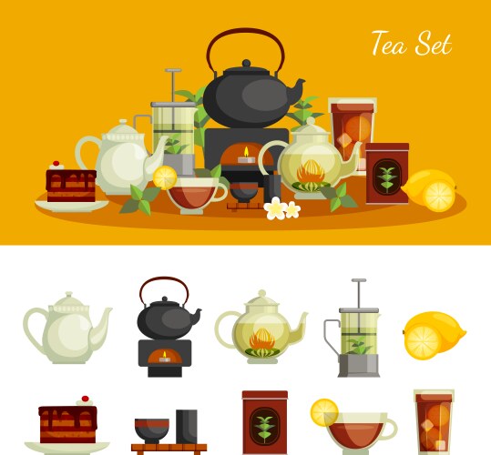 Oolong tea poster Royalty Free Vector Image - VectorStock