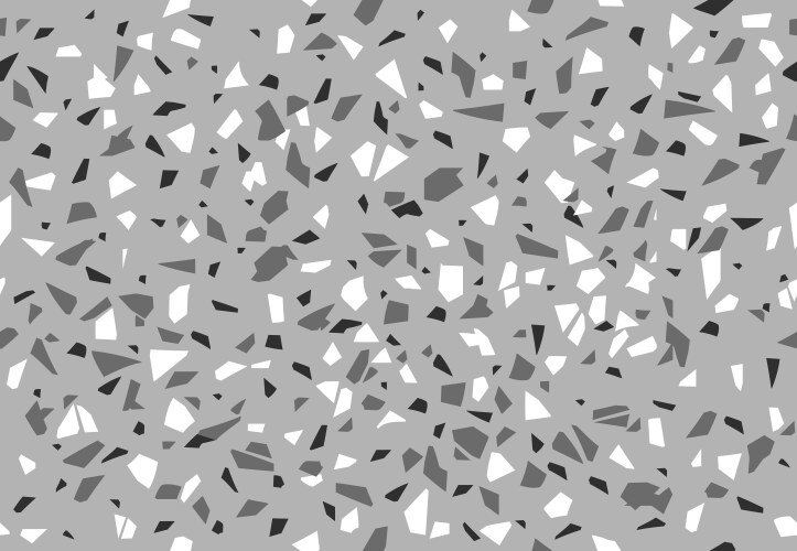 Terrazzo mosaic ceramic tile pattern background Vector Image