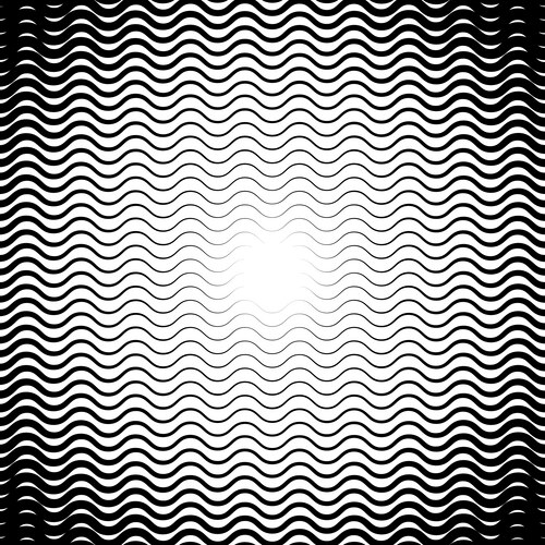 Background with gradient black and white wave – Royalty-Free Vector ...
