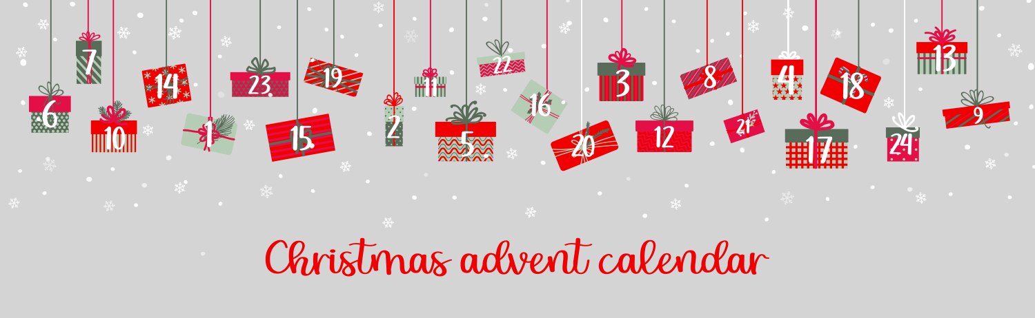  2025 new year calendar number and greeting text Vector Image Motiv 