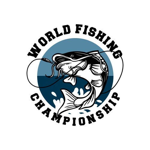 Catfish Fishing World Championship Vector Image