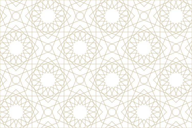 Delicate seamless pattern in arabian style Vector Image
