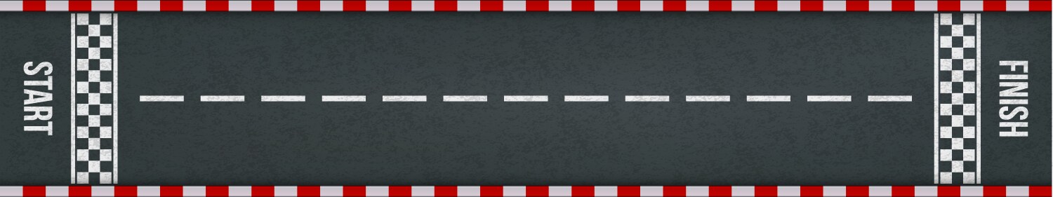 Start finish racing track marking Royalty Free Vector Image