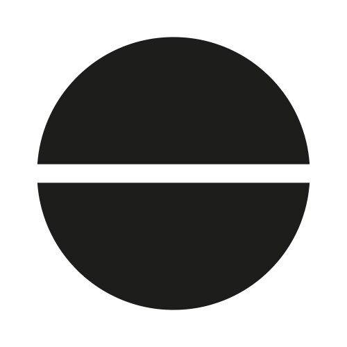 Pie chart template segmented sectors vector image