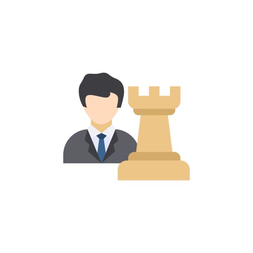 Hr strategy creative icon flat multicolored from – Free Vector ...