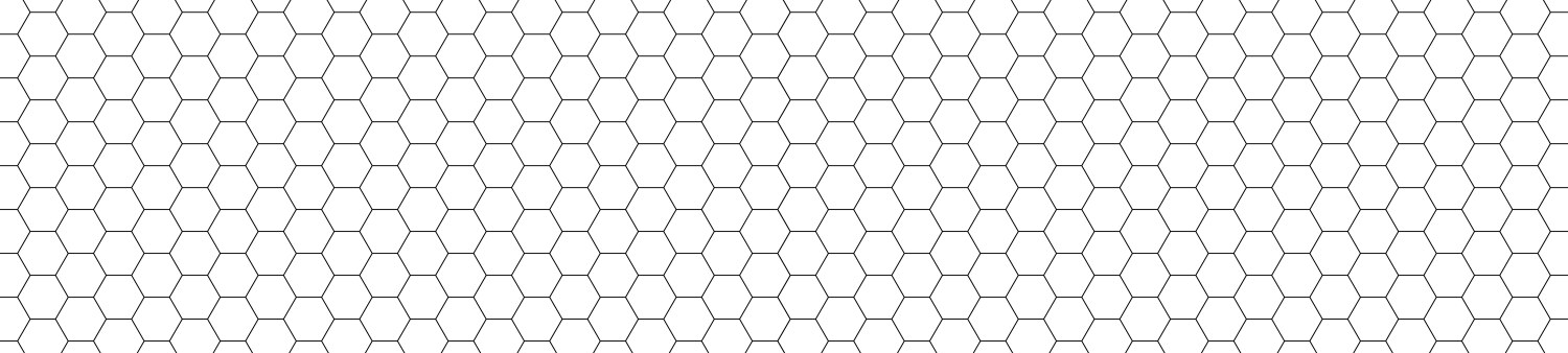 Honeycomb pattern with hexagon mesh texture bee vector image
