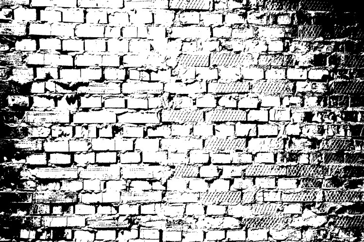 Seamless pattern with brick wall Royalty Free Vector Image