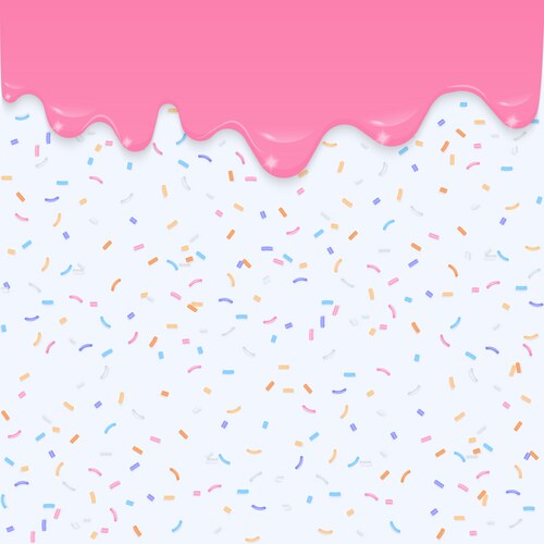 Pink Candy Drip Background – Royalty-Free Vector | VectorStock