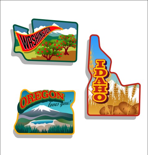 Oregon Outline Vector Images (over 910)