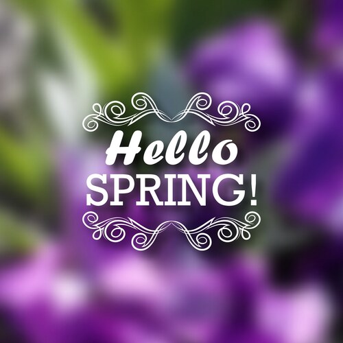 Typographic design with text Vector Image