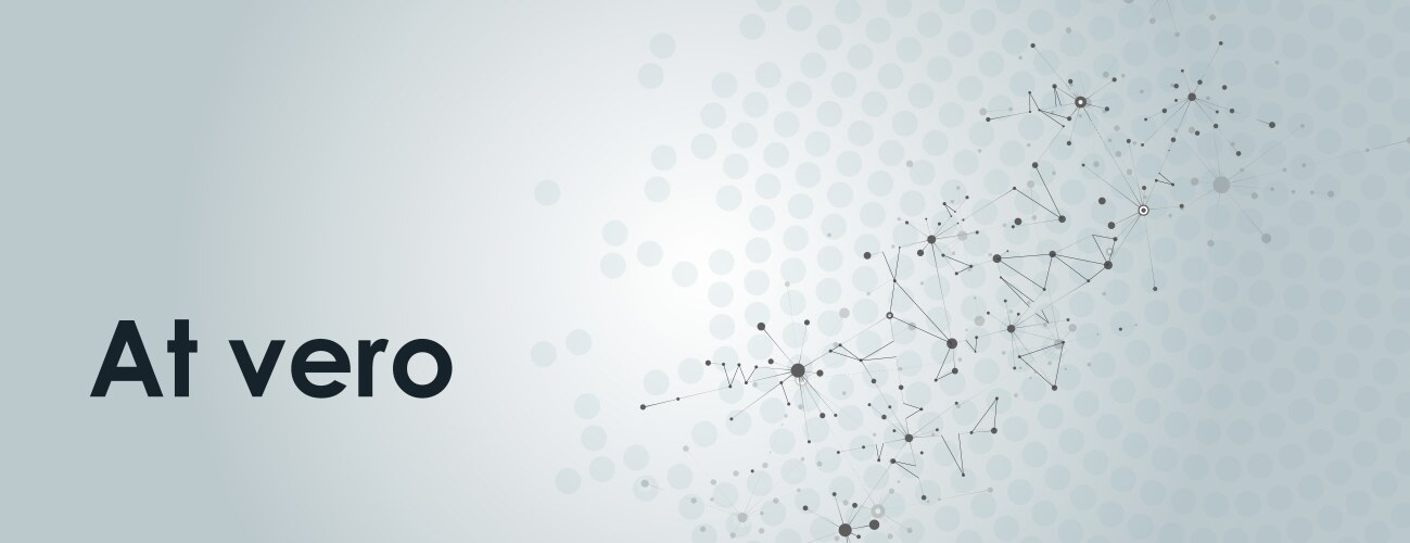 Geometric Node Connection Pattern vector image