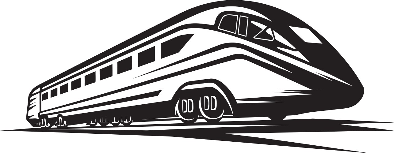 High Speed Train Icon Vector Images (over 4,200)