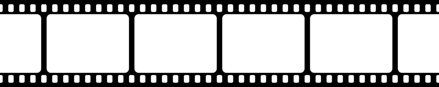 film strips collection old retro cinema movie vector image