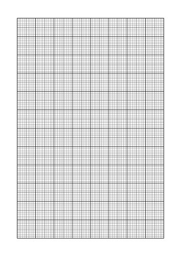 graph paper printable millimeter grid vector image