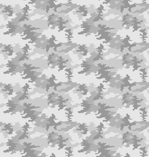Snowflake camouflage seamless pattern Royalty Free Vector