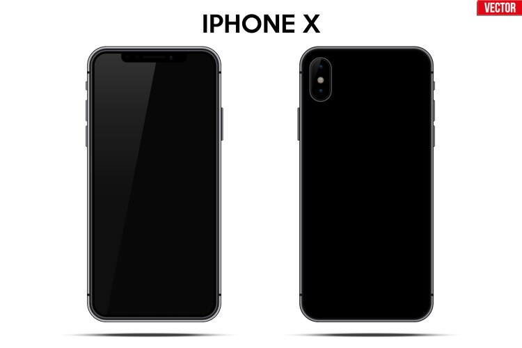 Iphone ios folder social media icons set Vector Image