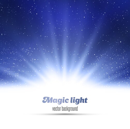 Star sky light starry night space background Vector Image