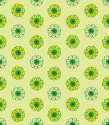 chamomile pattern vector image