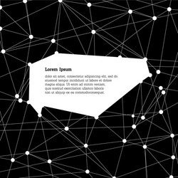 Network Connection Abstract Background vector image